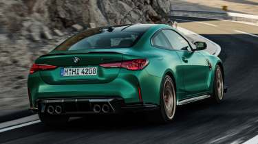 BMW M4 CS - rear tracking