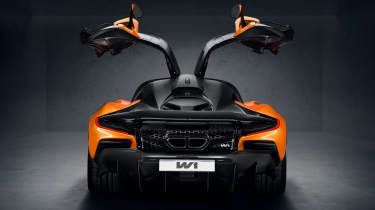 McLaren W1 - full rear doors open