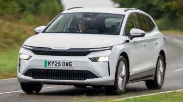 Skoda Enyaq - front cornering