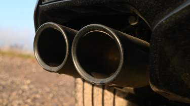 Audi S3 - exhaust tips