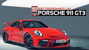Performance Car of the Year 2017 - Porsche 911 GT3