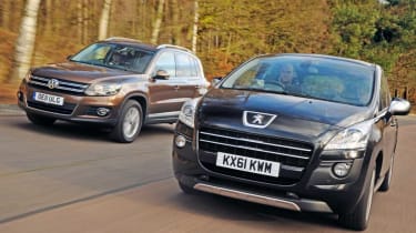 Peugeot 3008 vs VW Tiguan