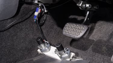 Disability driving feature - pedals