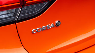 Vauxhall Corsa-e badge