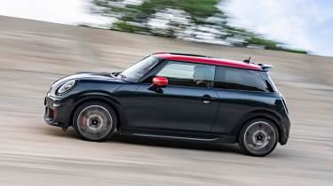 MINI John Cooper Works hatchback - side