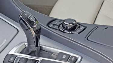 BMW 640i gearstick