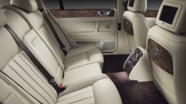 Bentley Continental Flying Spur rear seats