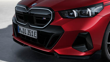 BMW 5 Series Touring M Performance Parts carbon inserts