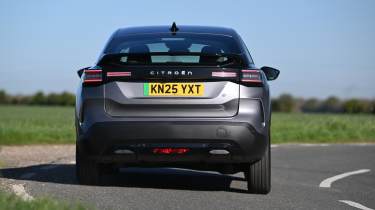Citroen e-C4 - rear cornering 