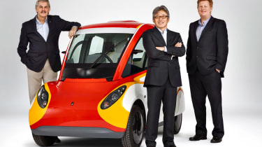 Shell Gordon Murray car bosses