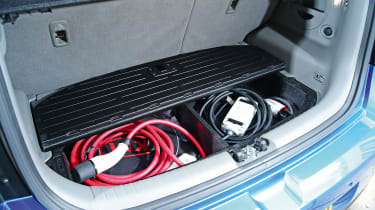 Kia Soul EV - boot charging wires