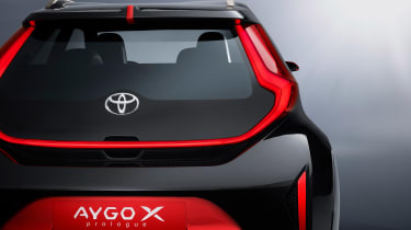 Toyota Aygo X prototype - studio rear light