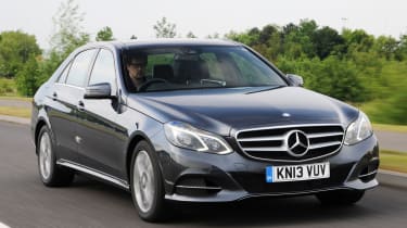 Mercedes E-Class front tracking