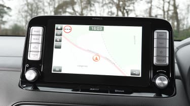 Hyundai Kona Electric dash screen