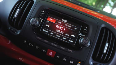 Fiat 500L centre console