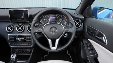 Mercedes A180 CDI Eco dashboard