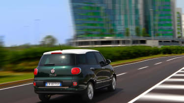 Fiat 500L MPW rear three quarters