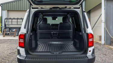 Toyota Land Cruiser Commercial - cargo bay (rear door view)