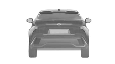 Toyota Small SUV patent image - rear