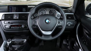 BMW 320d ED interior
