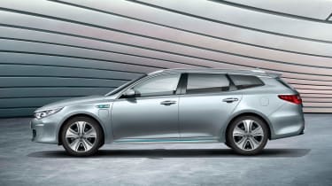 Kia Optima Sportswagen PHEV - pictures  Auto Express