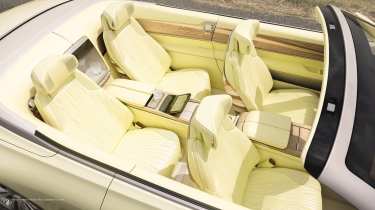 Cadillac Sollei concept - rear interior 