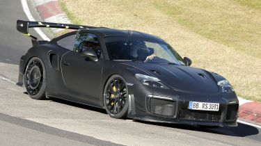 Porsche 911 Flatnose - spyshot 2
