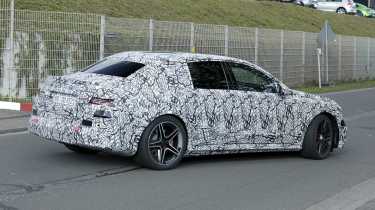 Mercedes-AMG E-Class spy shot - rear 3/4