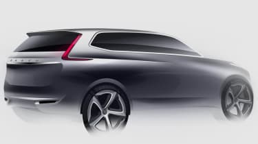 2013 Volvo XC90 design language sketch