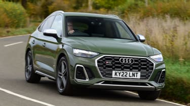 Audi SQ5 long termer first report - front action
