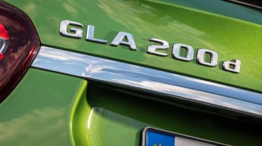 Mercedes GLA 2017 facelift badge
