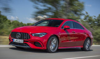 Mercedes-AMG CLA 45 S - front tracking