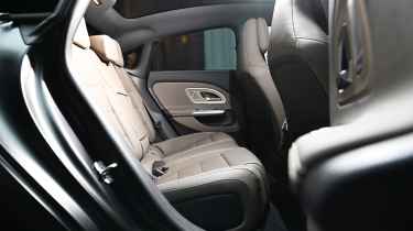 Mercedes CLA - rear seats