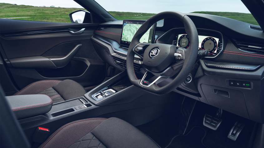 Skoda Octavia vRS - интерьер