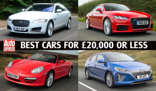 Best cars for £20,000 or less - header image