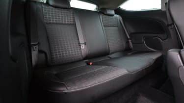 Vauxhall Astra GTC 1.6T SRi rear seats