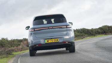 Leapmotor B10 on UK roads - rear cornering 