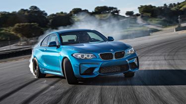 BMW M2 Coupe 2016 - front three quarter drift