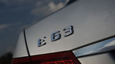 Mercedes E63 AMG badge