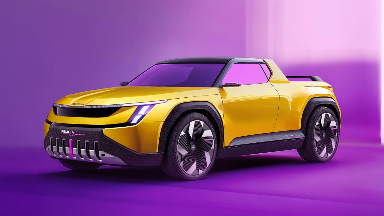 Skoda felicia fun pick-up reinvented using ai for… fun!