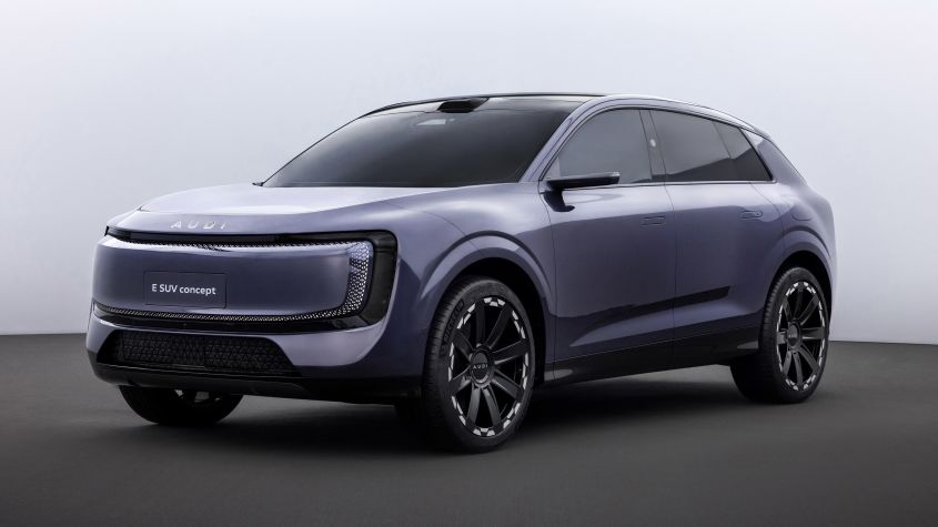 New audi e suv concept previews second model from china-only brand