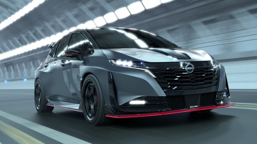Wild nissan aura nismo rs concept previews future hot hatch