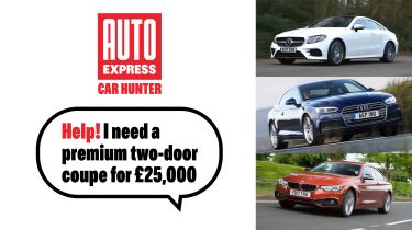 Used car hunter - two-door premium coupes for £25,000