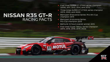 R35 Nissan GT-R motorsport