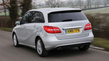 Used Mercedes B-Class - rear tracking 