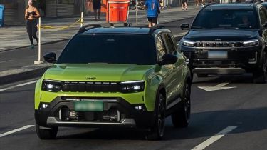 New Jeep Avenger facelift - Brazil, front tracking 