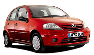 Front view of Citroen C3