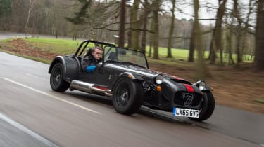 Caterham 620S - front tracking 2