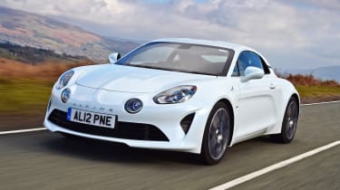 Alpine A110 - front tracking