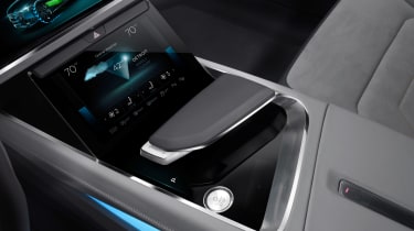Audi h-tron concept - centre console 2